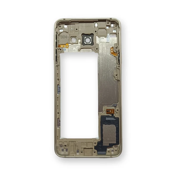Samsung A310 Kasa Samsung Galaxy A3 2016 Gri Renk Orta Kasa Çıtalı on off Ses tuş bordu buzzer hoparlör Kamera Lens ürün görseli 1