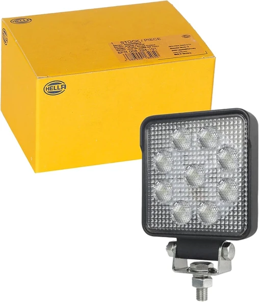 10v-30v Çalışma Lambası Kare 9w (9 Ledli) (100*100*34 MM) - 1GA357103012 ürün görseli 1