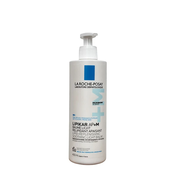 La Roche Posay Lipikar Baume Light Nemlendirici Balsam AP+M Kuru Ciltler İçin Bakım Kremi 400 ml ürün görseli 1
