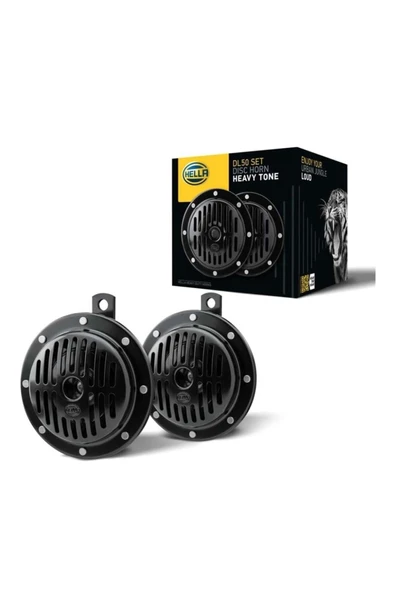 24V DİDİT KORNA SÜPERTON 310/380 HZ (130 MM) (TAKIM) - HELLA 3CB004811132 ürün görseli 1