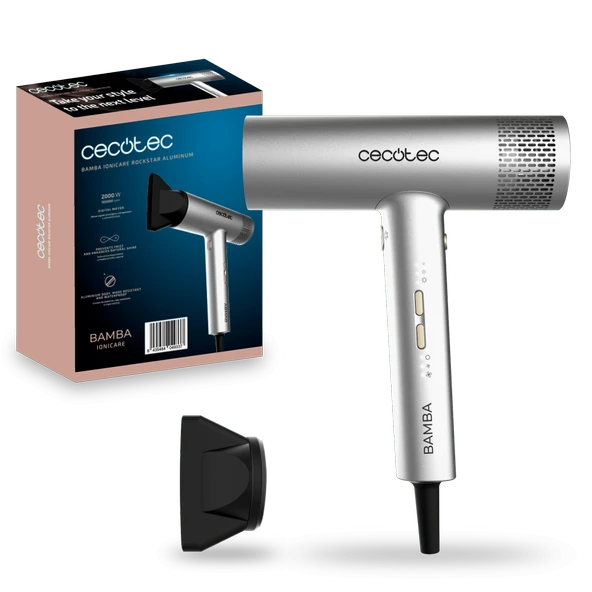 Ionicare Rockstar Aluminum Saç Kurutma Makinesi | İyonik Fön Makinesi ürün görseli 1