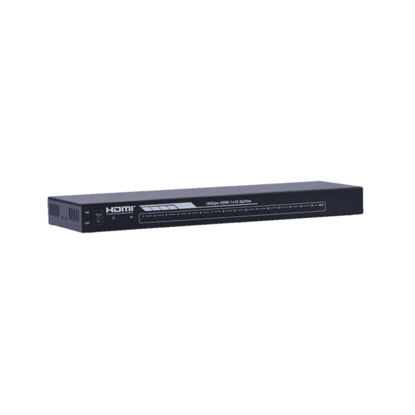 Geratech EGE-SP116-4K6 18Gbps 1x16 HDMI Splitter ürün görseli 1