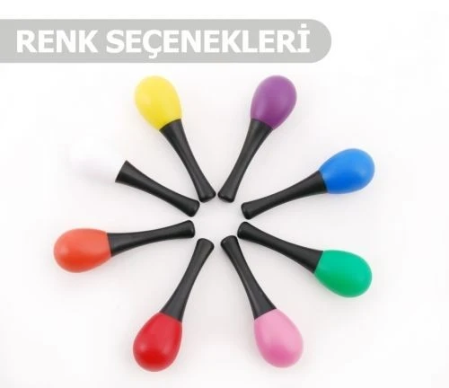 Marakas Orta Boy Sarı (M13YL) - Resim 4