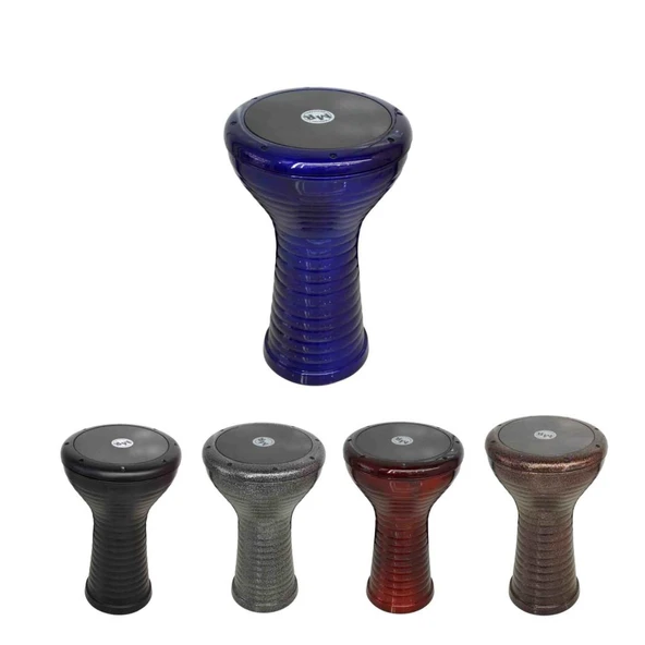 DÖKÜM DARBUKA DESENLİ MAVİ DDDBL - Resim 2