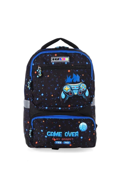 CCS Kids BlackBlue Sırt Çantası 51724 Öz Kara ürün görseli 1