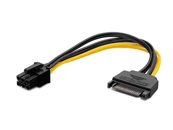 Sata Power Kablosu - Siyah HDX5535 ürün görseli 1