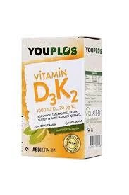 Youplus Vitamin D3 K2 Damla 20 ml ürün görseli 1