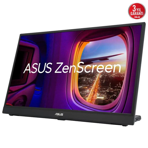 ASUS ZENSCREEN MB17AHG 17.3 GAMING IPS FREESYNC 1920X1080 5MS 144HZ 300CD HDMI USB-C 3YIL MAT EKRAN L STAND EYECARE TAŞINABILIR USB MONITOR ürün görseli 1
