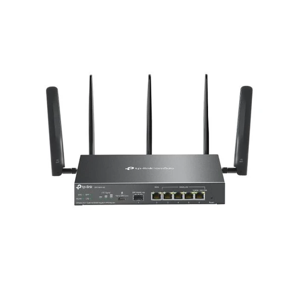 TP-LINK OMADA ER706W-4G 4G+ CAT6 AX3000 GIGABIT VPN YÖNLENDIRICI CLOUD ESS ürün görseli 1