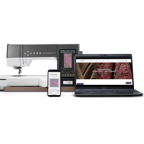 Pfaff Creative Expression 750 Nakış ve Dikiş Makinesi - Resim 6