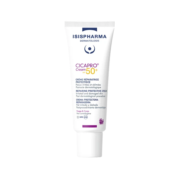 Isis Pharma Cicapro Repairing Protective Cream SPF50+ Onarıcı Bakım Kremi 40 ml ürün görseli 1