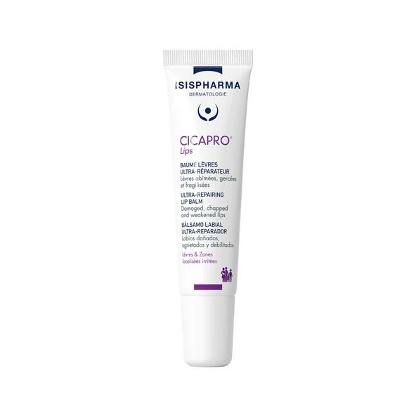 Isis Pharma Cicapro Ultra Repairing Lip Balm - Onarıcı Dudak Balsamı 15 ml ürün görseli 1