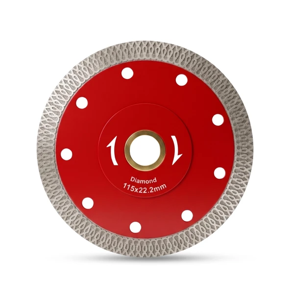 Bora (1 Adet) 115 mm x 22,2 mm Elmas Testere Diski Granit Mermer Beton Kesim Disk ürün görseli 1