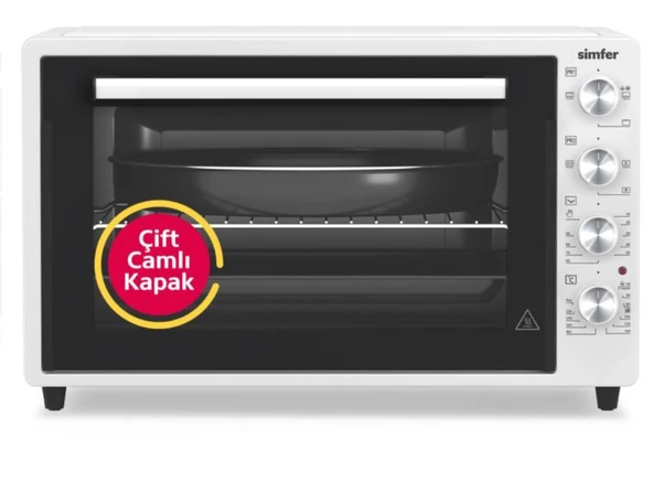 Simfer M-7032 Beyaz 70 lt Midi Fırın ürün görseli 1