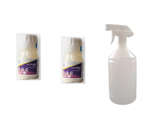 Bayer K-Othrine SC 50 Genel Haşere 2 x 50 ML + Pompası 2 L ürün görseli 1