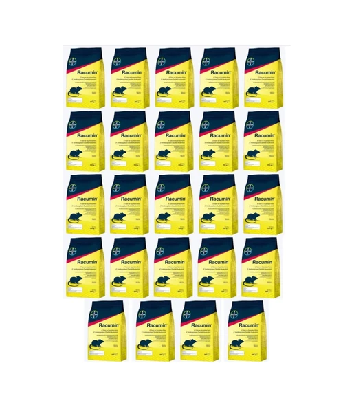Racumin Fare Ve Sıçanlar Için Zehirli Buğday / 24x250gr ürün görseli 1