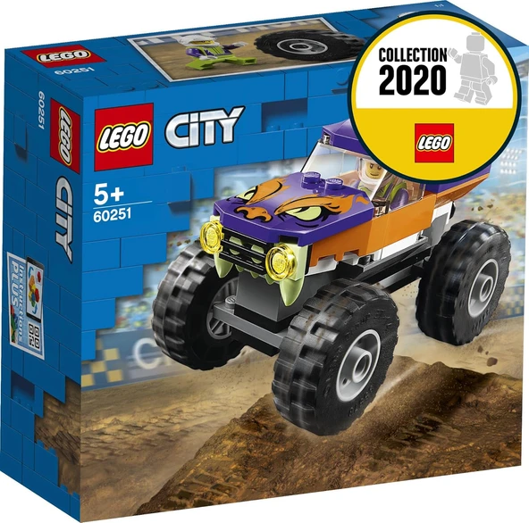 LEGO 60251 City Canavar Kamyonet ürün görseli 1
