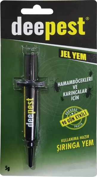 Deepest Hamam Böceği Jel Yemi 5 G ürün görseli 1