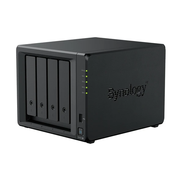 SYNOLOGY 4diskli Celeron QC-2GB RAM-2.5GbE Nas Server DS425 PLUS - Resim 2