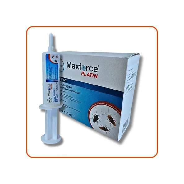 Bayer Maxforce Platin Hamamböceği Kaloriferböceği Jeli 20 Gram - Resim 2