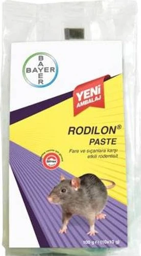Bayer Rodilon Paste Fare Zehiri 50 x 100 G ürün görseli 1