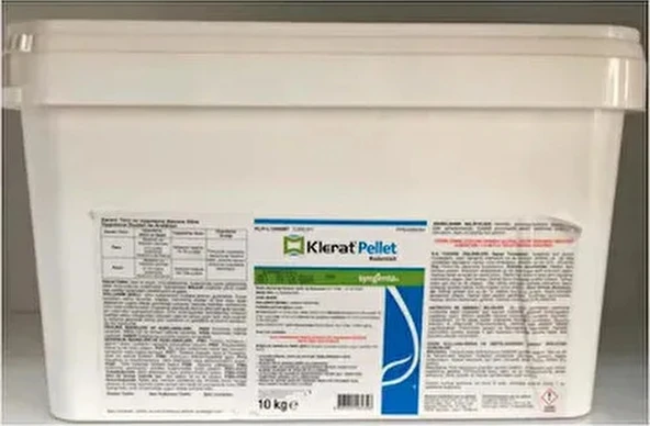 Syngenta Klerat Pellet Fare Yemi 10 KG ürün görseli 1