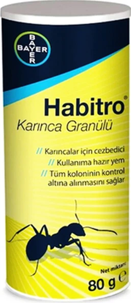 Bayer Habitro Karınca Granülü 80gr 146 ürün görseli 1