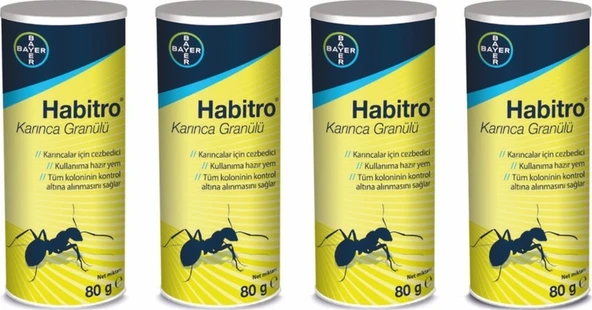 Bayer Habitro 4 Adet Granül Halinde Karınca Yemi ürün görseli 1