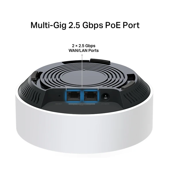 TP-LINK Deco X50-PoE Wıfı6 AX3000 Mesh Router 2li Set - Resim 6