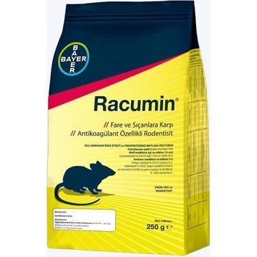 Bayer Racumin Fare Zehiri 250 G ürün görseli 1