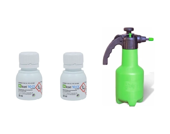 Syngenta Icon 10 CS Genel Haşere 2 x 20 ML + Pompası 1.5 L ürün görseli 1
