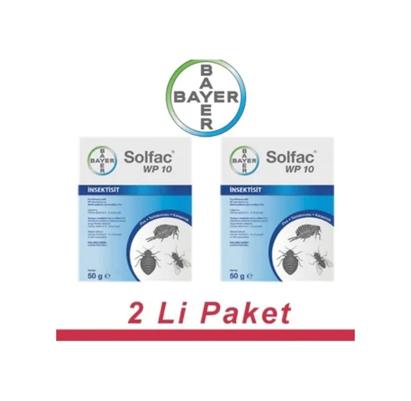Solfac Wp 10 Genel Haşere 2 X 50 G ürün görseli 1