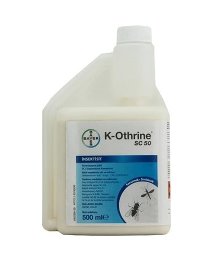 Bayer K-othrine Sc 50 Haşere 500 ML + Pompası Şeffaf - Resim 2