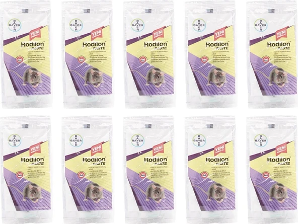 Bayer Rodilon Paste Fare Zehiri 10 x 100 G ürün görseli 1
