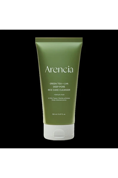 - Green Tea + LHA Deep Pore Rice Cake Cleanser(Yağlı ciltler için temizleyici) ürün görseli 1