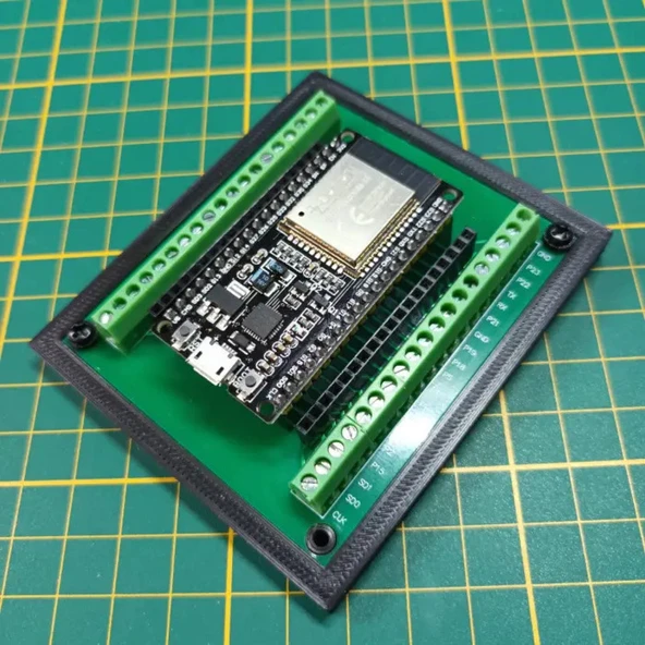 ESP32 Terminal Adapter Uyumlu Koruyucu Kutu , Plastik Muhafaza (Kart Hariç) ürün görseli 1