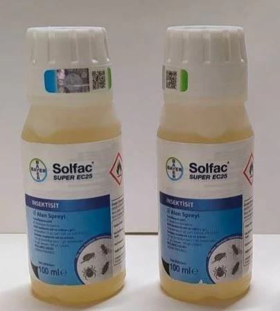 Bayer Solfac 25 EC Haşere İlacı 2 x 100 ML ürün görseli 1