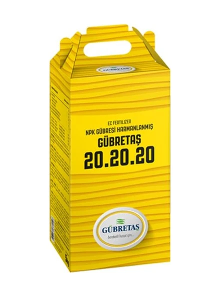 Gübretaş 20 20 20 Iz Elementli Azot Fosfor Potasyum Gübresi 5 KG ürün görseli 1