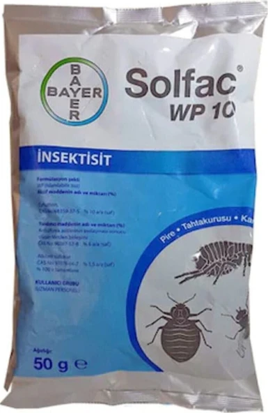 Solfac Wp10 Hamam  Pire Sinek 50 Gr ürün görseli 1