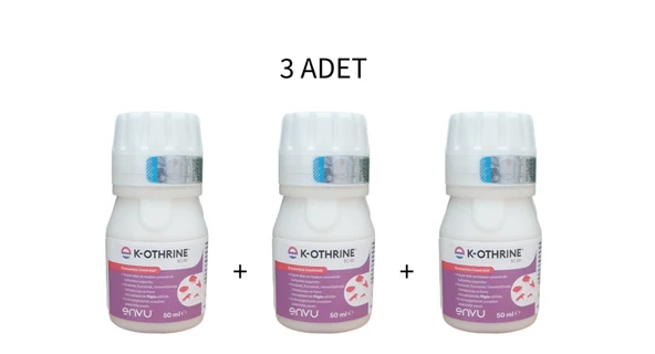 Bayer Envu K-othrine Sc50 Hamam, Sivrisinek, Karasinek, Karınca 50 Ml. X 3 Adet ürün görseli 1