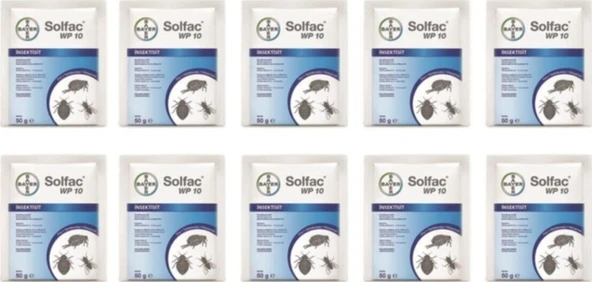 Bayer Solfac Wp-10 50 Gr ( 10 Lu Paket) ürün görseli 1