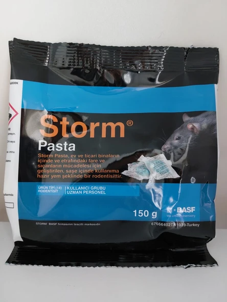 Basf Storm Pasta Rodentisit Hazır Zehirli Fare Yemi 150 G ürün görseli 1
