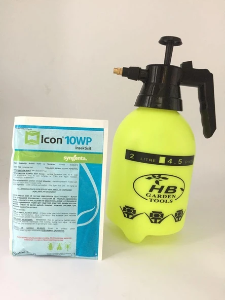 Syngenta Icon 10 WP Genel Haşere Öldürücü 25 G + HB Mekanik El Pompası 2 L ürün görseli 1