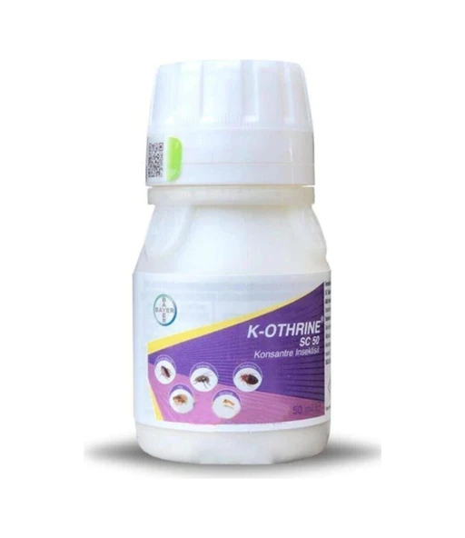 Bayer Haşere Ilacı K-Othrine Sc50 50 Ml. K-Oth Bayer K-Othrine Haşere Ilacı 50 ürün görseli 1