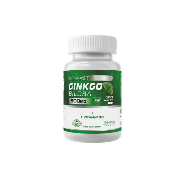 Senkavit Ginko Biloba ve B12 İçeren 180 Tablet ürün görseli 1