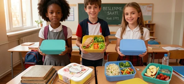 3 Bölmeli Plastik Çok Amaçlı Saklama Kabı 1 Adet Karışık Renk ürün görseli 1