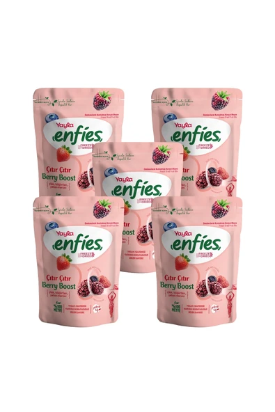 Yayla Enfies Freeze Dried Berry Boost 15 g x 5 Adet ürün görseli 1
