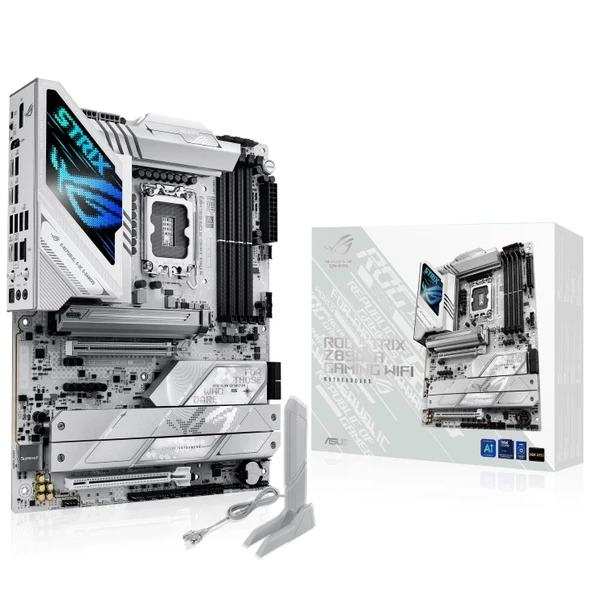 Asus ROG Strix Z890-A Gaming WIFI Intel Z890 8600 MHz (OC) DDR5 LGA 1851 ATX Anakart ürün görseli 1