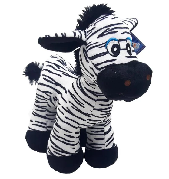 Oyuncak Peluş Zebra Uyku Arkadaşım 30 cm ürün görseli 1