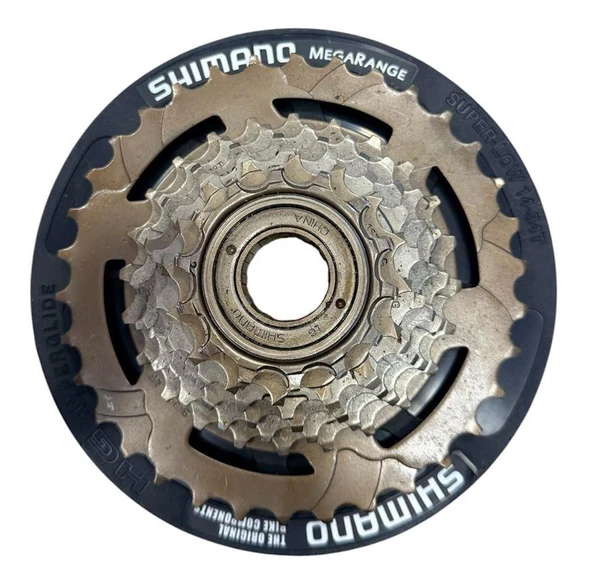 Shimano Mf-Tz31 Megarange Cp 7'Li Ruble Bisiklet 7li Dişli Shımano Plastik Korumalı Ruble 7'li Dişli ürün görseli 1